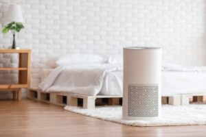 Air Purifier Improves Air Quality